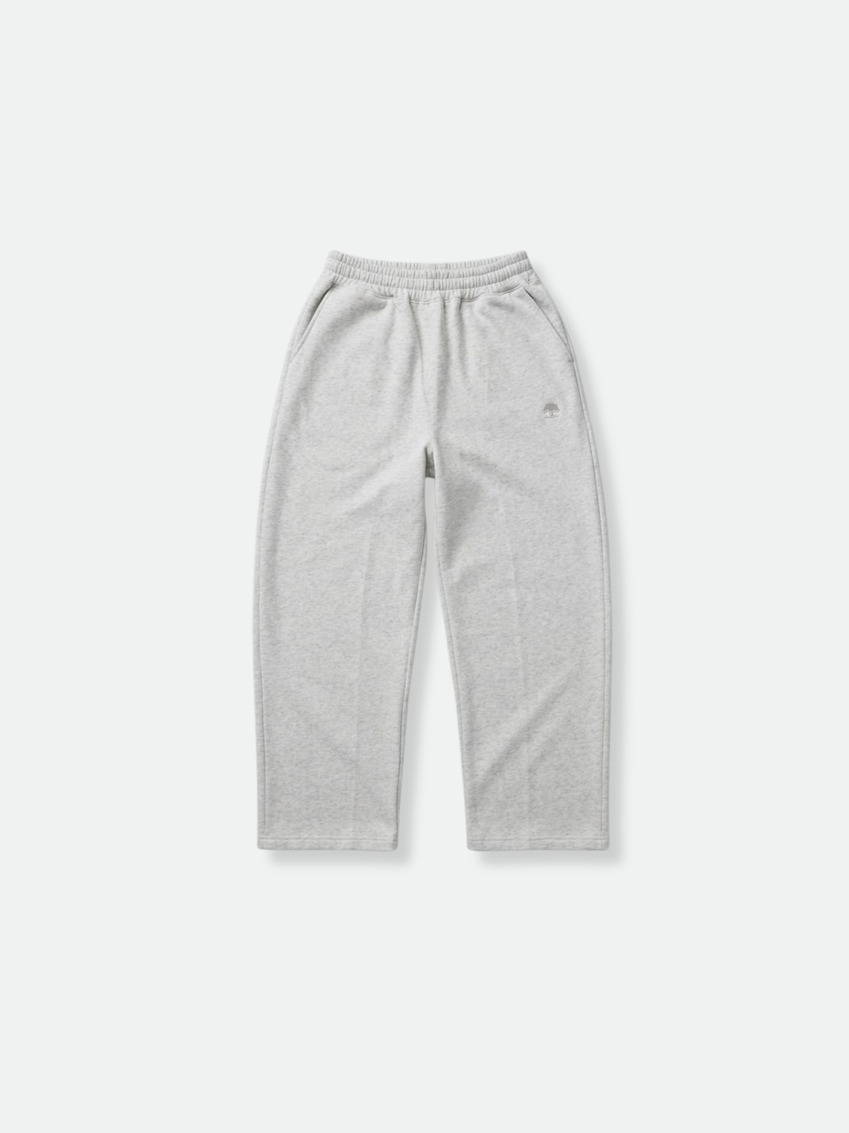 Wide Leg Sweatpants (Heather Cloud)