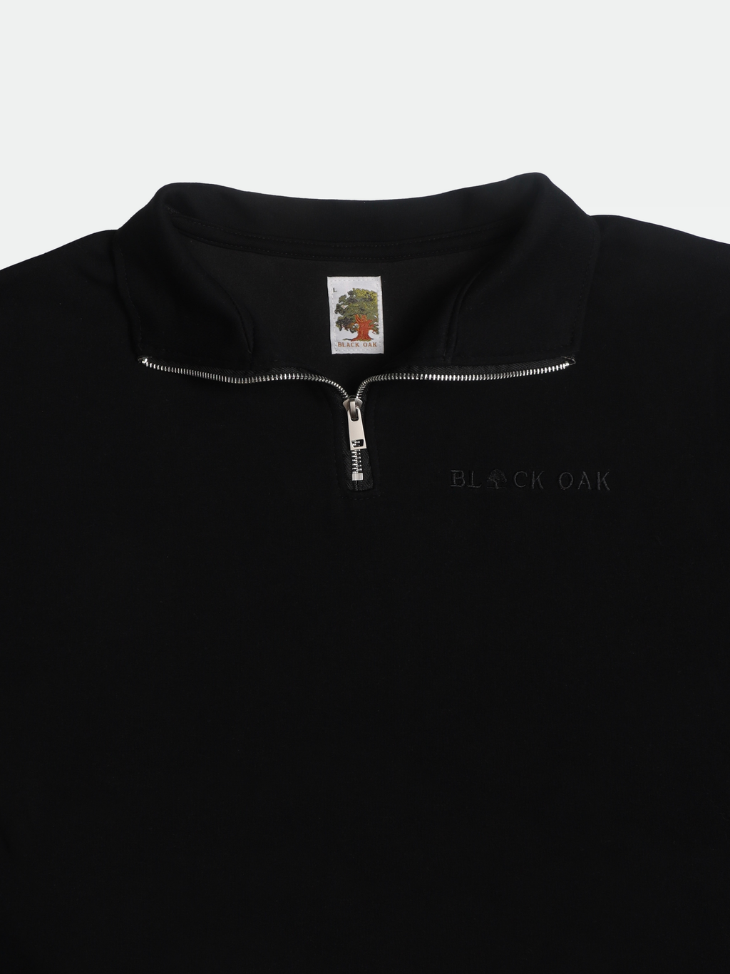 Quarter-zip Sweatshirt (Black)