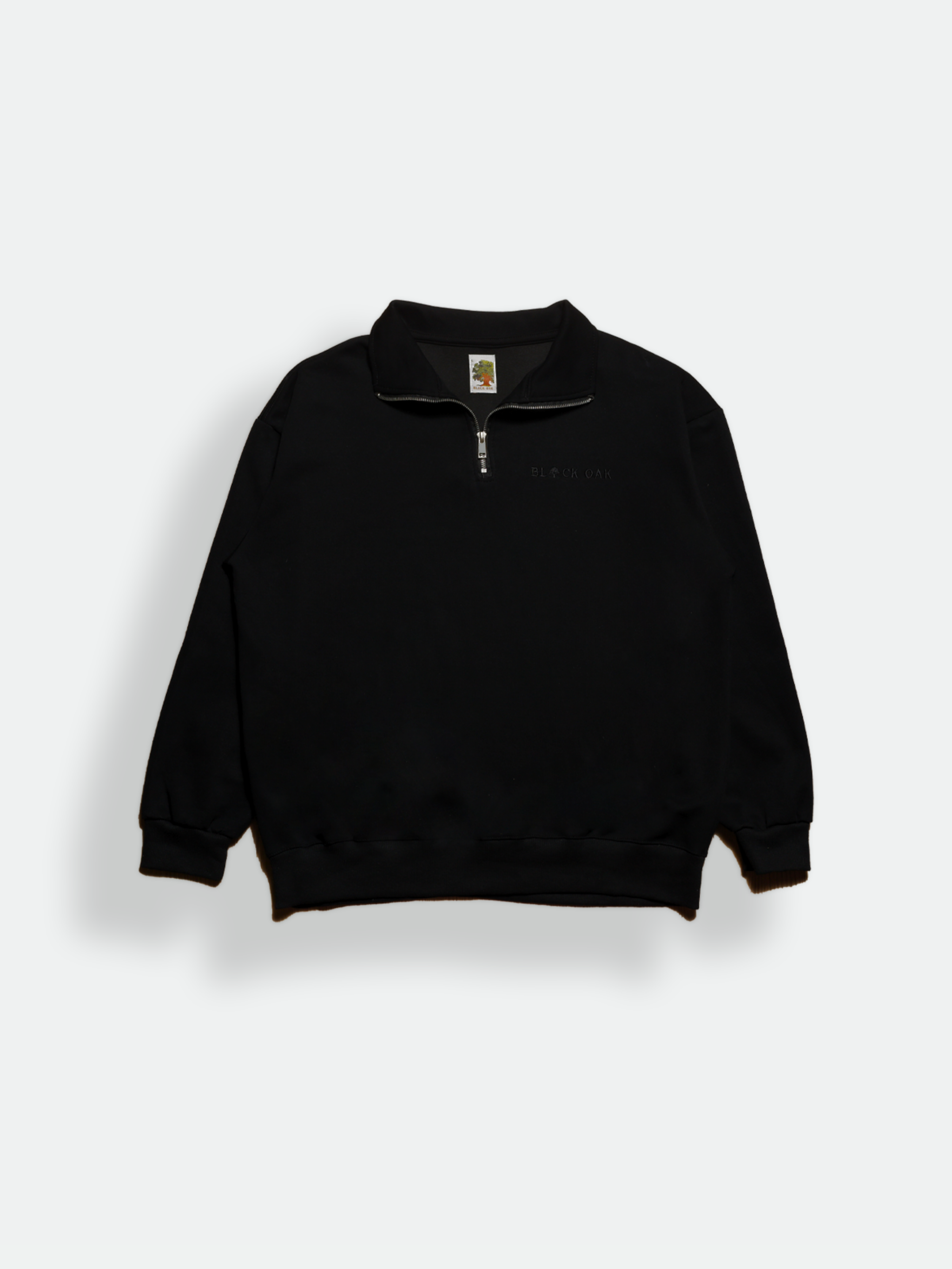 Quarter-zip Sweatshirt (Black)
